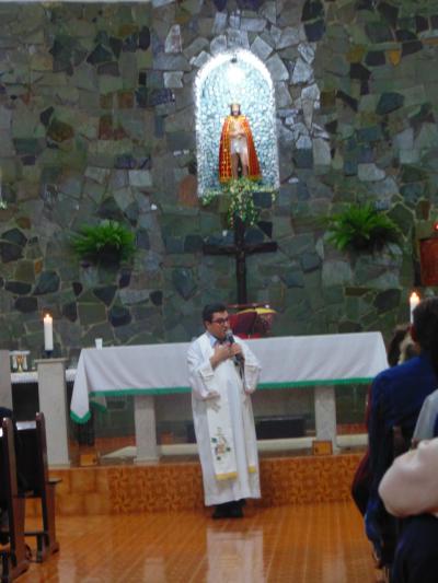 Aconteceu na noite desta sexta (05/08) o encerramento do TrÃ­duo em louvor ao Bom Jesus em Campo Mendes